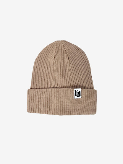 Rib-Knit Cotton Beanie