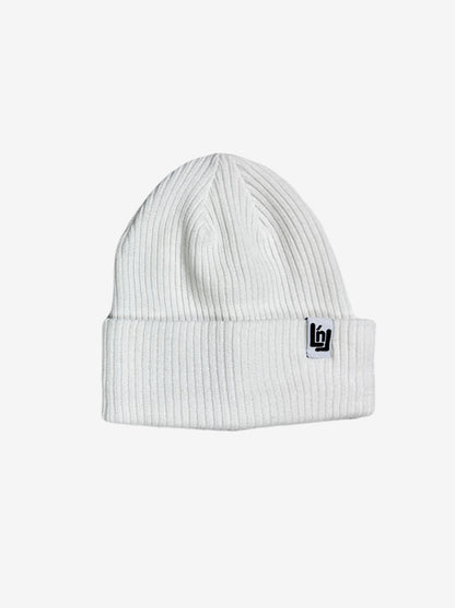 Rib-Knit Cotton Beanie